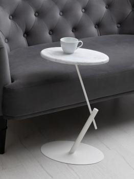 Стол приставной овальный Мебелик МеталлАрт М015