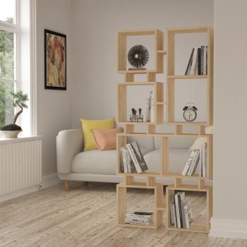 Стеллаж прямой LEVE RAIL BOOKCASE NO.1