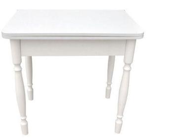 Стол ломберный раскладной без ящика 60х80 Белый ЛДСП (У)