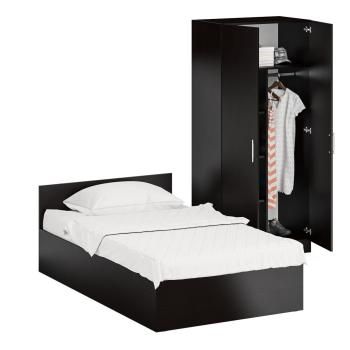 Кровать СВК 1200 + Шкаф 2-х створчатый Стандарт