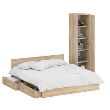 Кровать с ящиками СВК 1800 + Пенал Стандарт