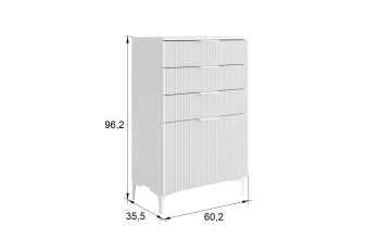 Гостиная Мебельсон Зефир К1 (2200х424х1900)