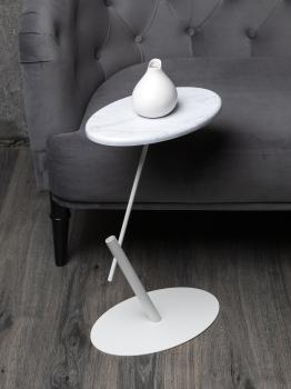 Стол приставной овальный Мебелик МеталлАрт М015