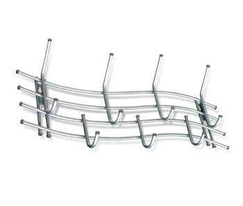 Вешалка Волна 5 Серебро перлато/серый 2 (Р)