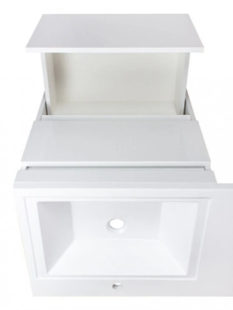 Тумба напольная Style Line Даллас 120 левая + Умывальник ESTETUS Даллас 1200*480 левый