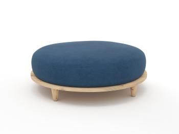 Синий велюр