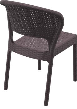 Стул пластиковый плетеный Siesta Contract Daytona