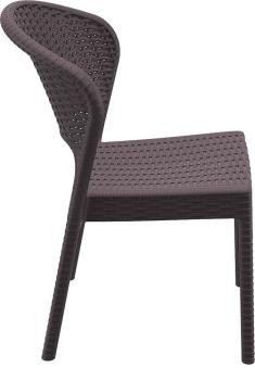 Стул пластиковый плетеный Siesta Contract Daytona
