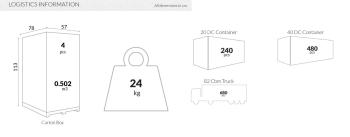 Кресло прозрачное Siesta Arthur