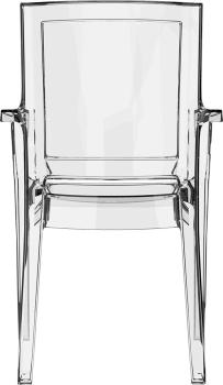 Кресло прозрачное Siesta Arthur
