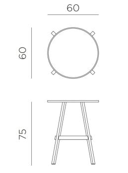 Стол пластиковый обеденный ReeHouse Combo