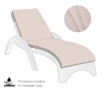 Матрас для шезлонга с креплением капюшон ReeHouse RH