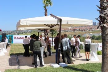 Зонт профессиональный THEUMBRELA SEMSIYE EVI Banana 4000х4000