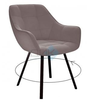 Стул поворотный DIK DikLine 252 М микровелюр B