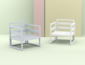 Кресло пластиковое ReeHouse Mykonos