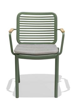 Кресло металлическое с подушкой ReeHouse Armona