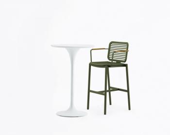 Кресло барное с подушкой ReeHouse Armona