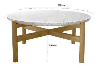 Комплект деревянной плетеной мебели Tagliamento Talara TAG/TALARA/LOUNGE2