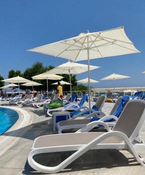 Зонт пляжный профессиональный THEUMBRELA SEMSIYE EVI Kiwi 2000