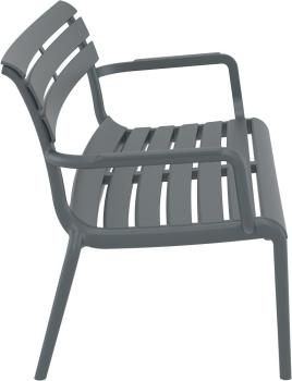 Диван пластиковый двухместный Siesta Contract Paris