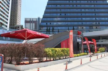 Зонт профессиональный THEUMBRELA SEMSIYE EVI Avocado 4000х4000