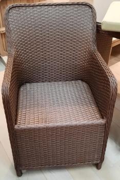 Кресло плетеное с подушками Tagliamento Barcelona