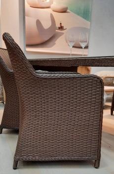 Кресло плетеное с подушками Tagliamento Barcelona