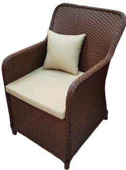 Кресло плетеное с подушками Tagliamento Barcelona