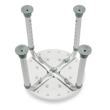 Стул круглый Brabix ТИТАН для купания в душе