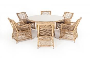 Обеденная группа плетеная 4sis