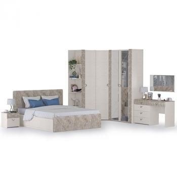 Спальня Mobi Амели № 7 03.240 + 13.106 + 12.48 + 13.140 + 11.31 + 08.49 + 13.78 2шт + 13.131 + 13.133