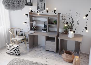 Компьютерный стол Мэрдэс СКЛ-Трап120+НКЛ-120 Левый