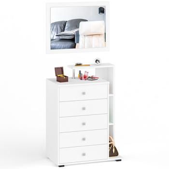 Комод СВК Камелия + Зеркало