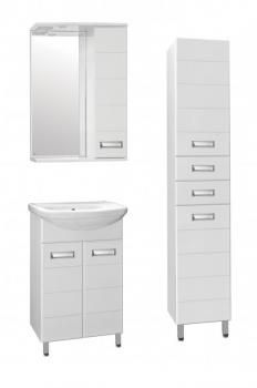 Тумба с раковиной Style Line Ирис 55 + Умывальник Уют 55