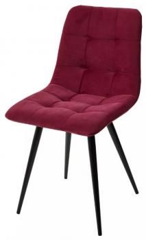 Стул M-CITY UNO 25 Велюр, черный каркас