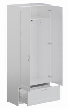 Шкаф для одежды Гуд Лакк Сириус (2 двери и 1 ящик)