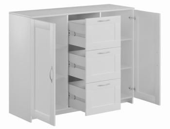 Тумба Гуд Лакк Сириус 117х95 (2 двери и 3 ящика)