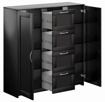 Тумба Гуд Лакк Сириус 117х123 (2 двери и 4 ящика)