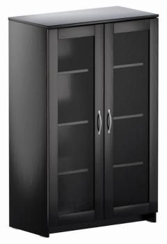 Тумба Гуд Лакк Сириус 78х123 (2 двери со стеклом)