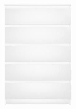 Комод Гуд Лакк Мальта 80х121 (5 ящиков)