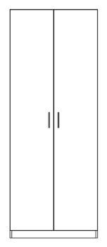 Шкаф Гуд Лакк Пегас (2 двери)