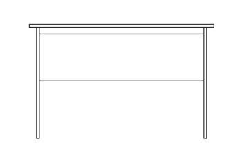 Стол письменный Гуд Лакк Кастор 120х65