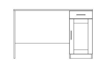 Стол письменный Гуд Лакк Кастор 116х65