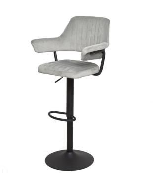 LIGHT GREY(G062-39)/BLACK (бархат)