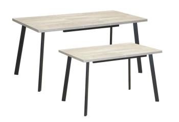 бетон пайн темный, черный муар