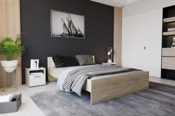 Кровать двуспальная Сильва Симпл НМ 011.53