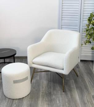 Кресло M-CITY SHEEP золотой каркас