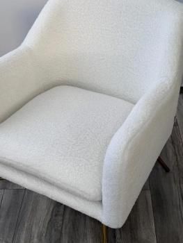 Кресло M-CITY SHEEP золотой каркас