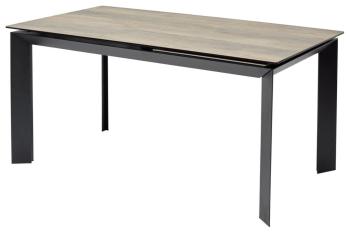 KL-61 Под дерево, итальянская керамика / черный каркас