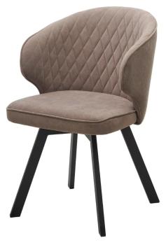 B5 Капучино, велюр / черный каркас